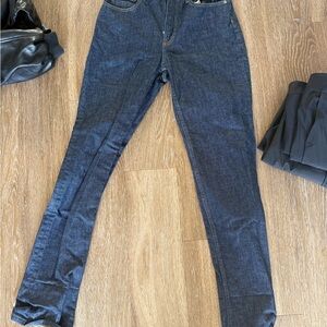 Everlane Dark Blue Women's Straight Jeans